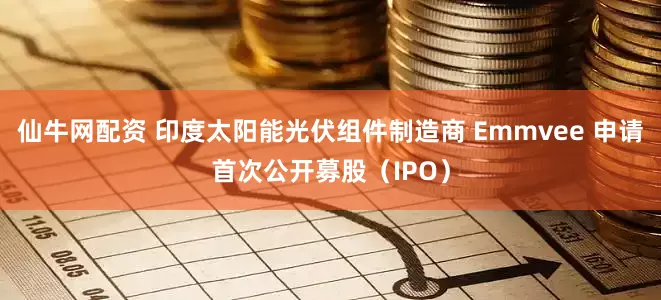 仙牛网配资 印度太阳能光伏组件制造商 Emmvee 申请首次公开募股（IPO）
