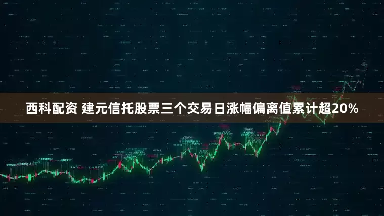 西科配资 建元信托股票三个交易日涨幅偏离值累计超20%